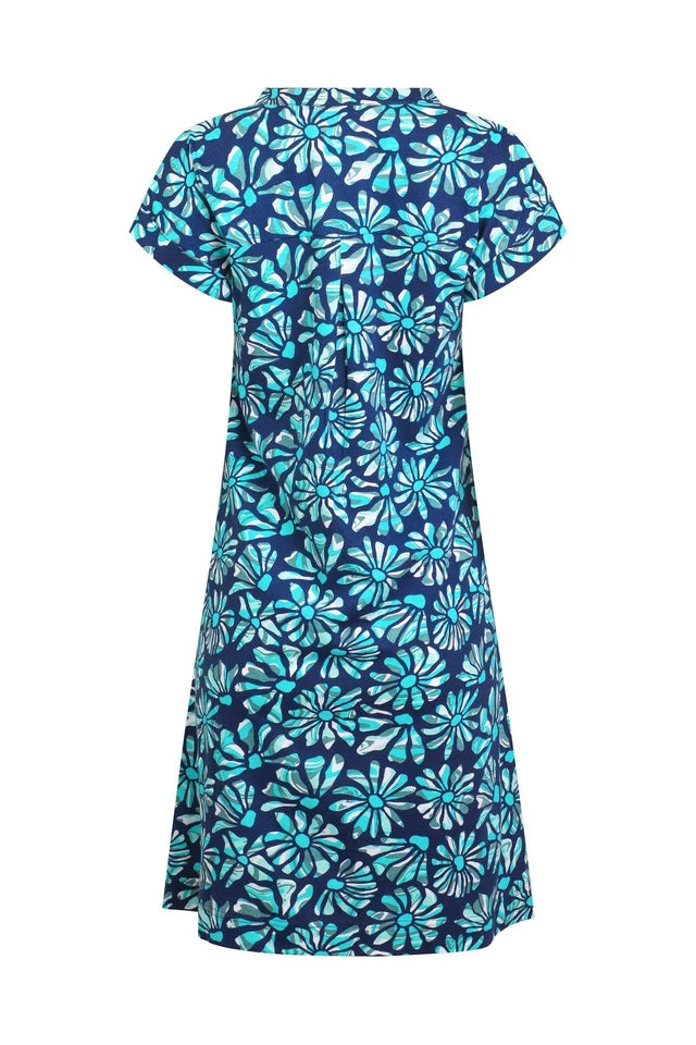 Women's Suffolks Organic Cotton Printed Jersey Dress | Weird Fish | Portwest - The Outdoor Shop