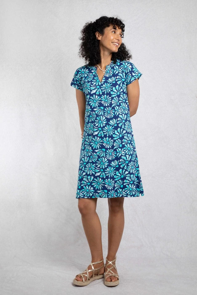 Women's Suffolks Organic Cotton Printed Jersey Dress