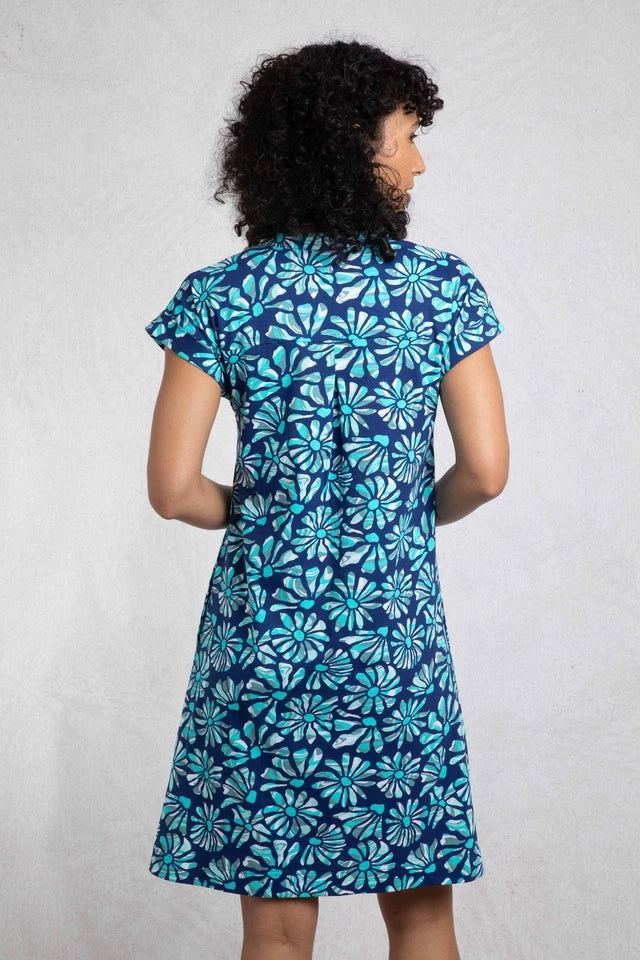 Women's Suffolks Organic Cotton Printed Jersey Dress