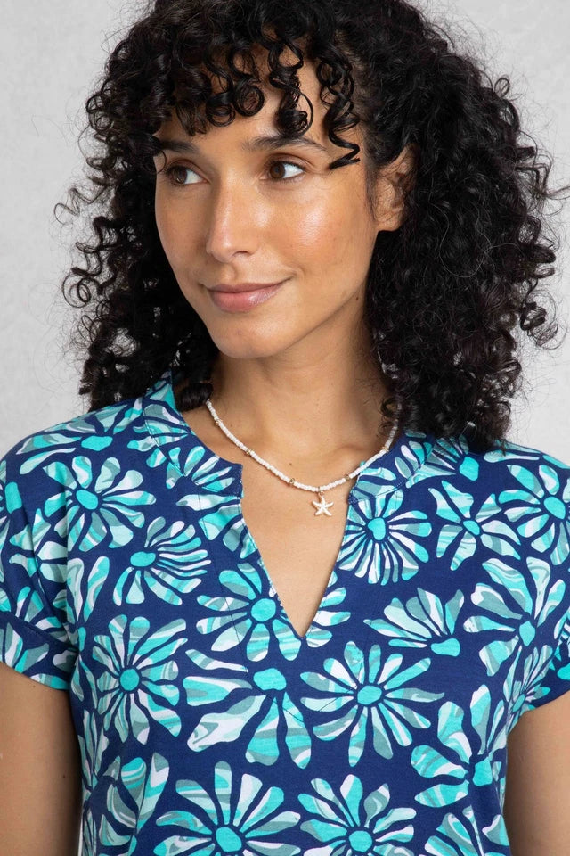 Women's Suffolks Organic Cotton Printed Jersey Dress
