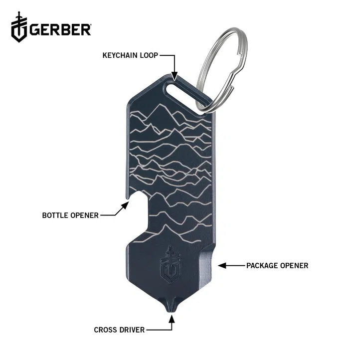 Gerber Shard DT Keychain Tool | Gerber | Portwest - The Outdoor Shop