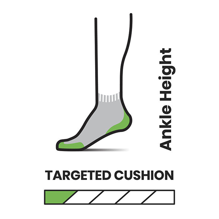 Smartwool Run Targeted Cushion Ankle Socks | Smartwool | Portwest - The Outdoor Shop