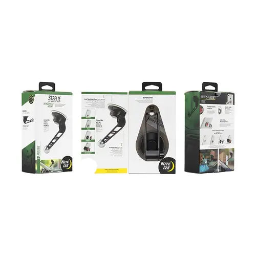 NT STEELIE WINDSHIELD MOUNT | NITEIZE | Portwest - The Outdoor Shop