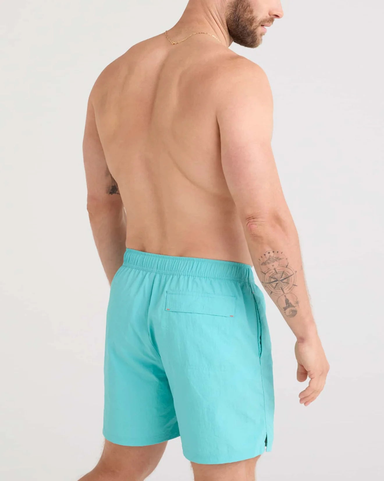 Saxx Men's Go Coastal 2N1 - Classic Swim Trunk 5" With Liner