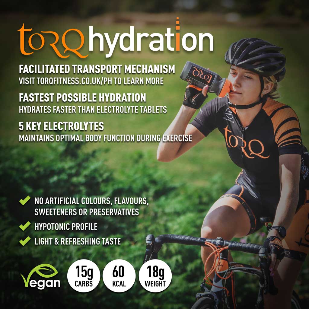 Hydration 500ml Bottle x 8 sachets | Torq Nutrition | Portwest - The Outdoor Shop
