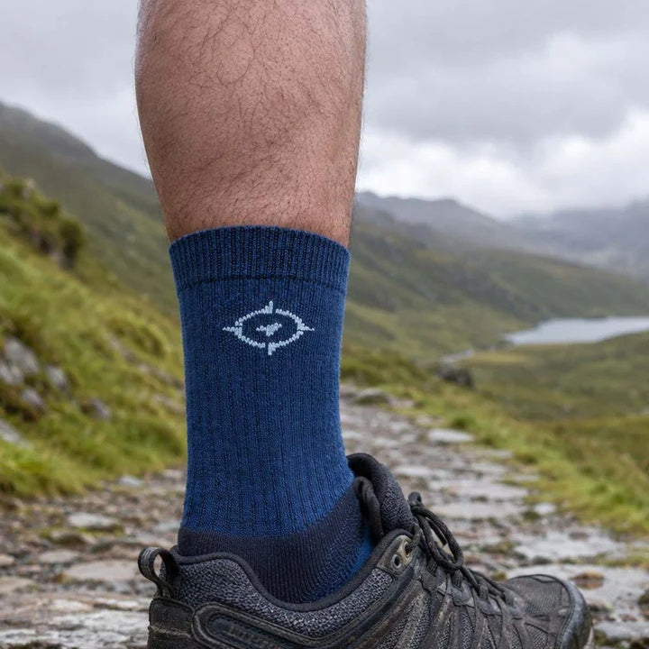 TruTrek Unisex Merino Hiker Midweight 2-Pack Hiking Sock