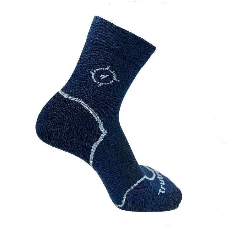 TruTrek Unisex Merino Hiker Lightweight 2-Pack Hiking Socks