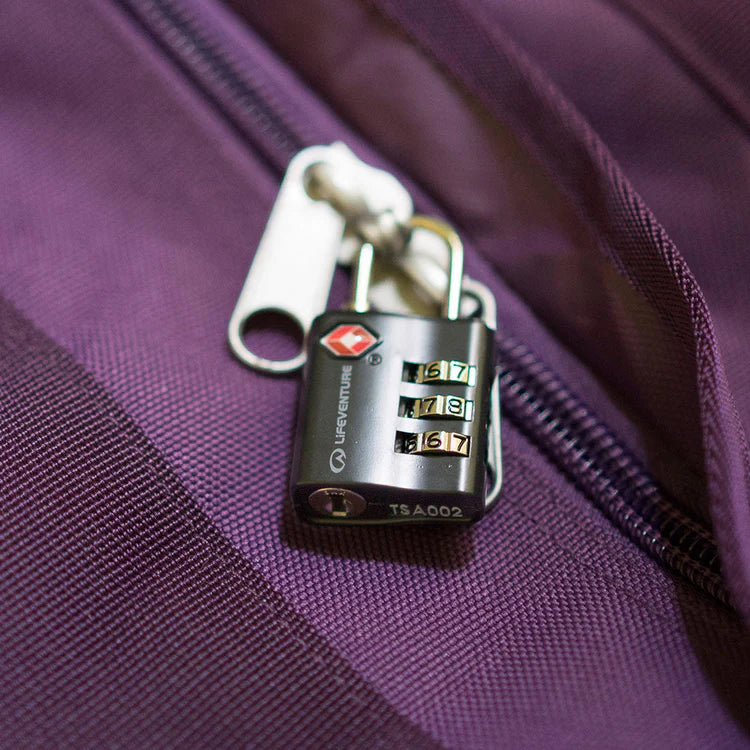 TSA Combination Lock | LifeVenture | Portwest - The Outdoor Shop