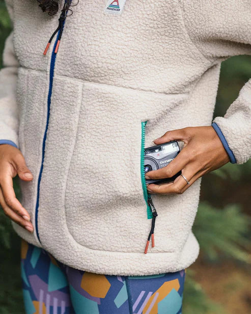 Fairbanks Full Zip Recycled Sherpa Fleece | Passenger | Portwest - The Outdoor Shop