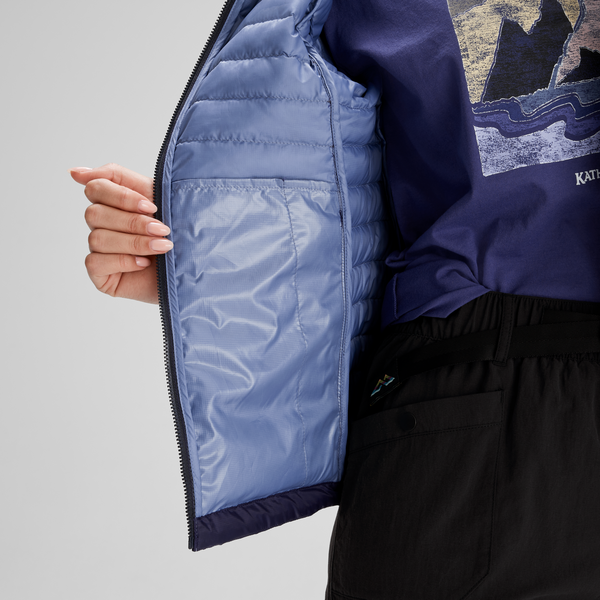 Women's Heli R Hooded Down Jacket | Kathmandu | Portwest - The Outdoor Shop