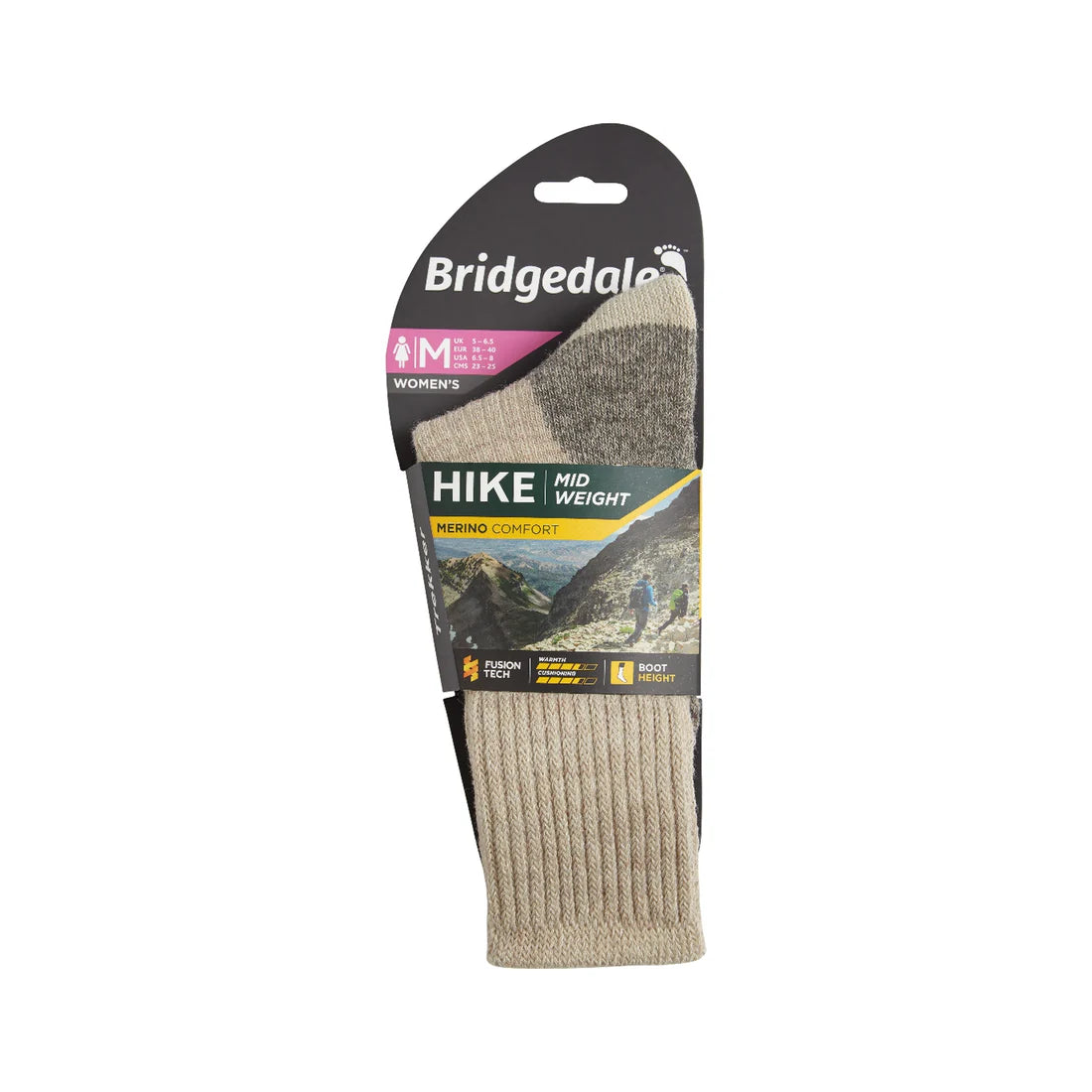 Bridgedale Women's Hike Midweight Merino Comfort Boot | Bridgedale | Portwest - The Outdoor Shop