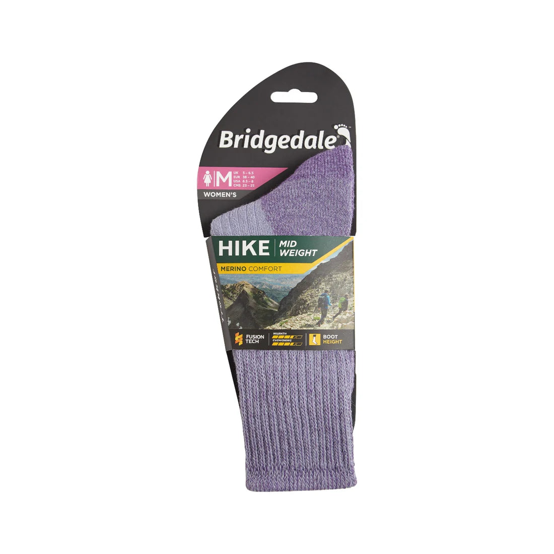 Bridgedale Women's Hike Midweight Merino Comfort Boot | Bridgedale | Portwest - The Outdoor Shop