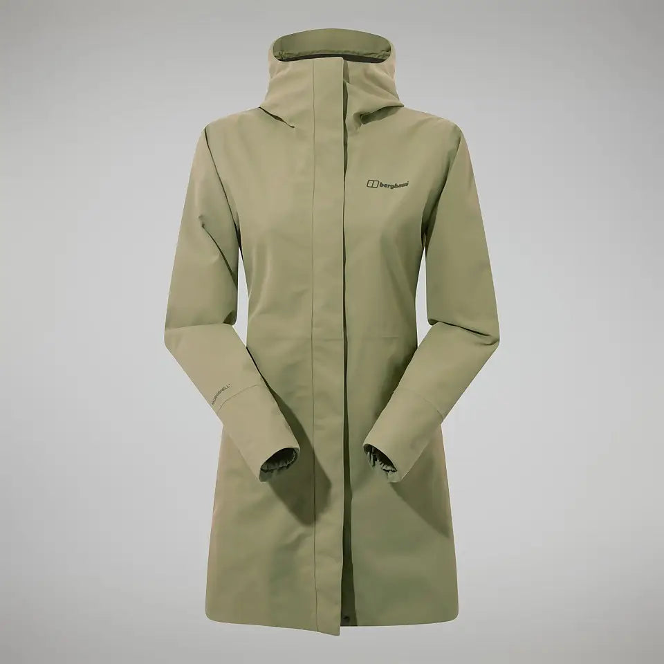 Berghaus Womens Omeara Long Length Shell Jacket | Berghaus | Portwest - The Outdoor Shop