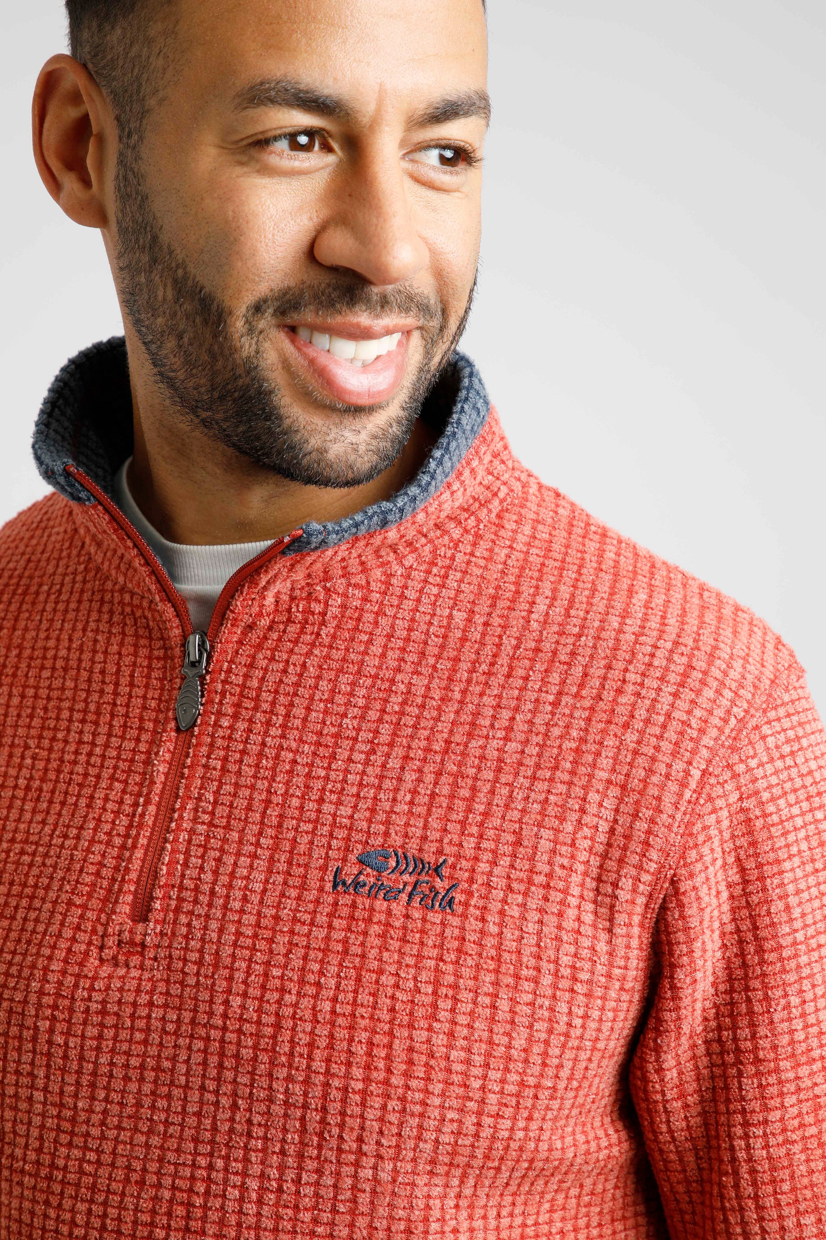 Weird Fish Newark 1/4 Zip Grid Fleece | WEIRD FISH | Portwest Ireland