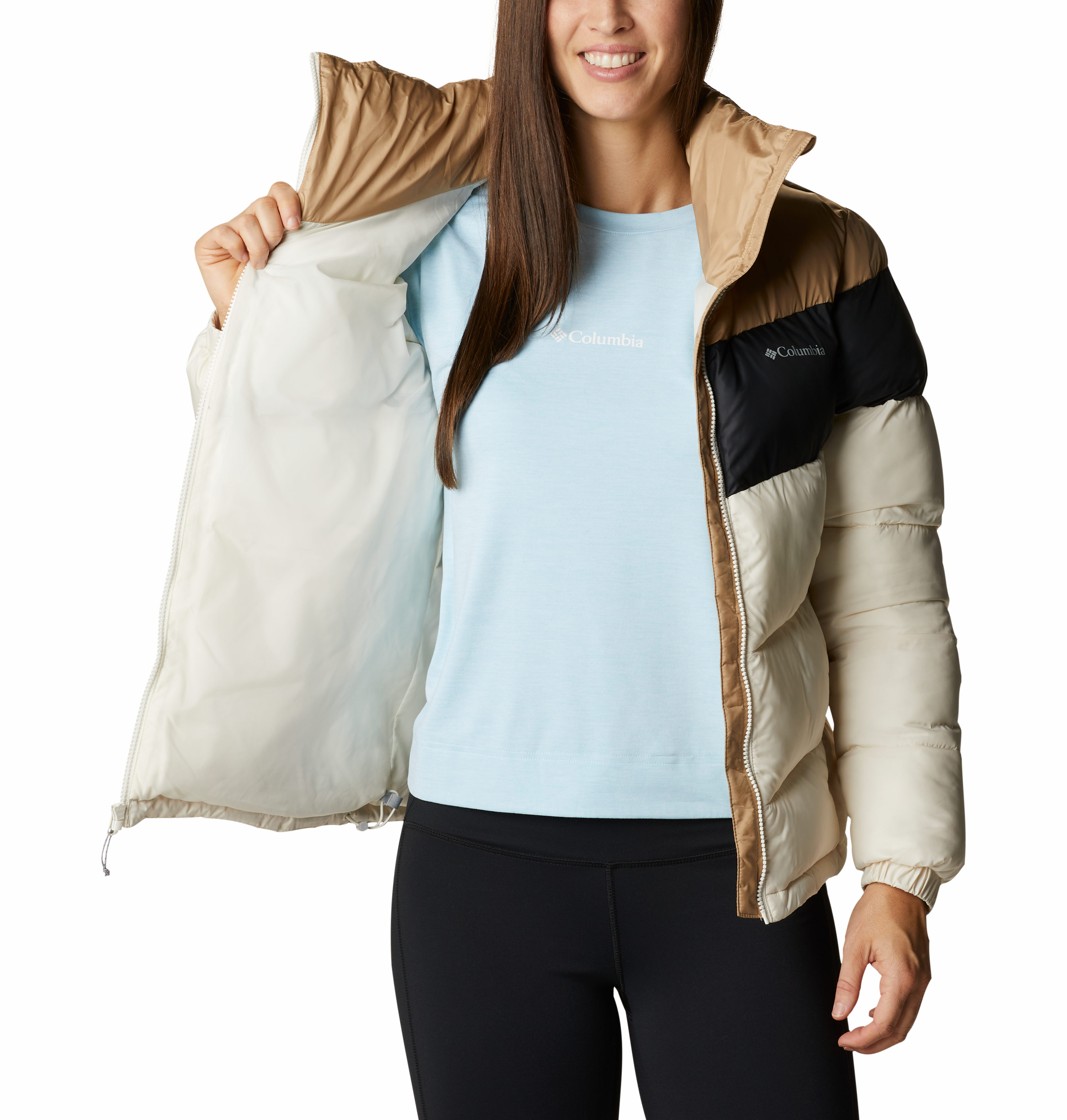 Columbia W Puffect Color Blocked Jacket | Columbia | Portwest Ireland