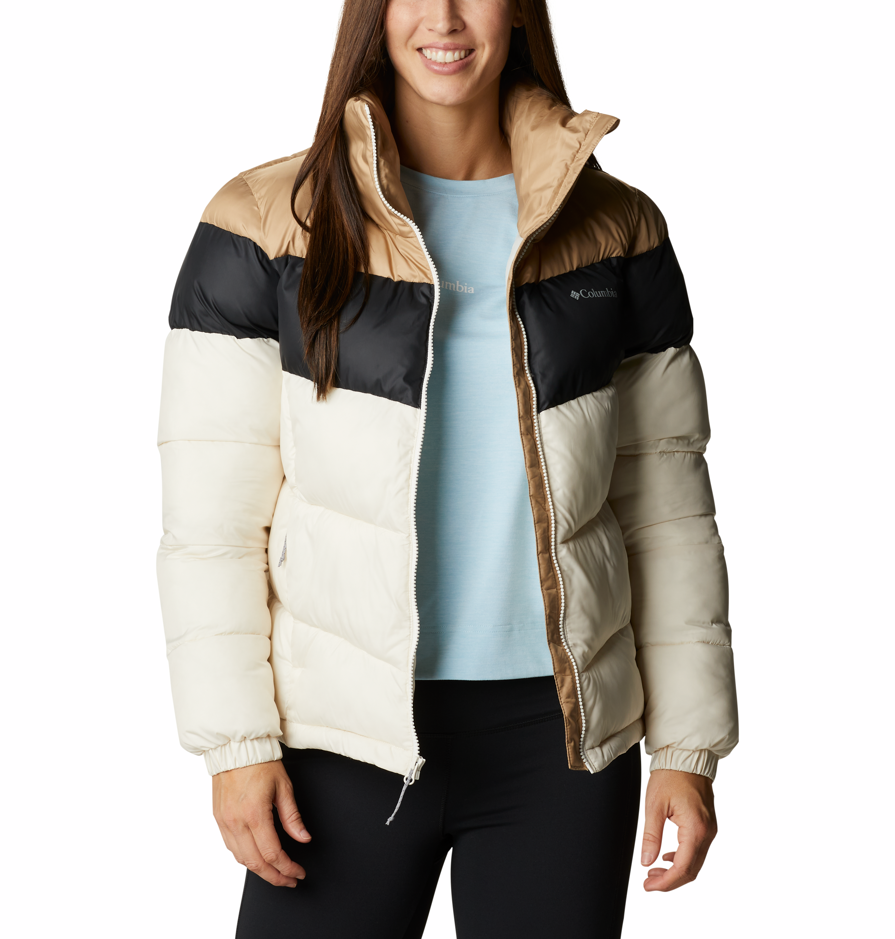 Columbia W Puffect Color Blocked Jacket | Columbia | Portwest Ireland