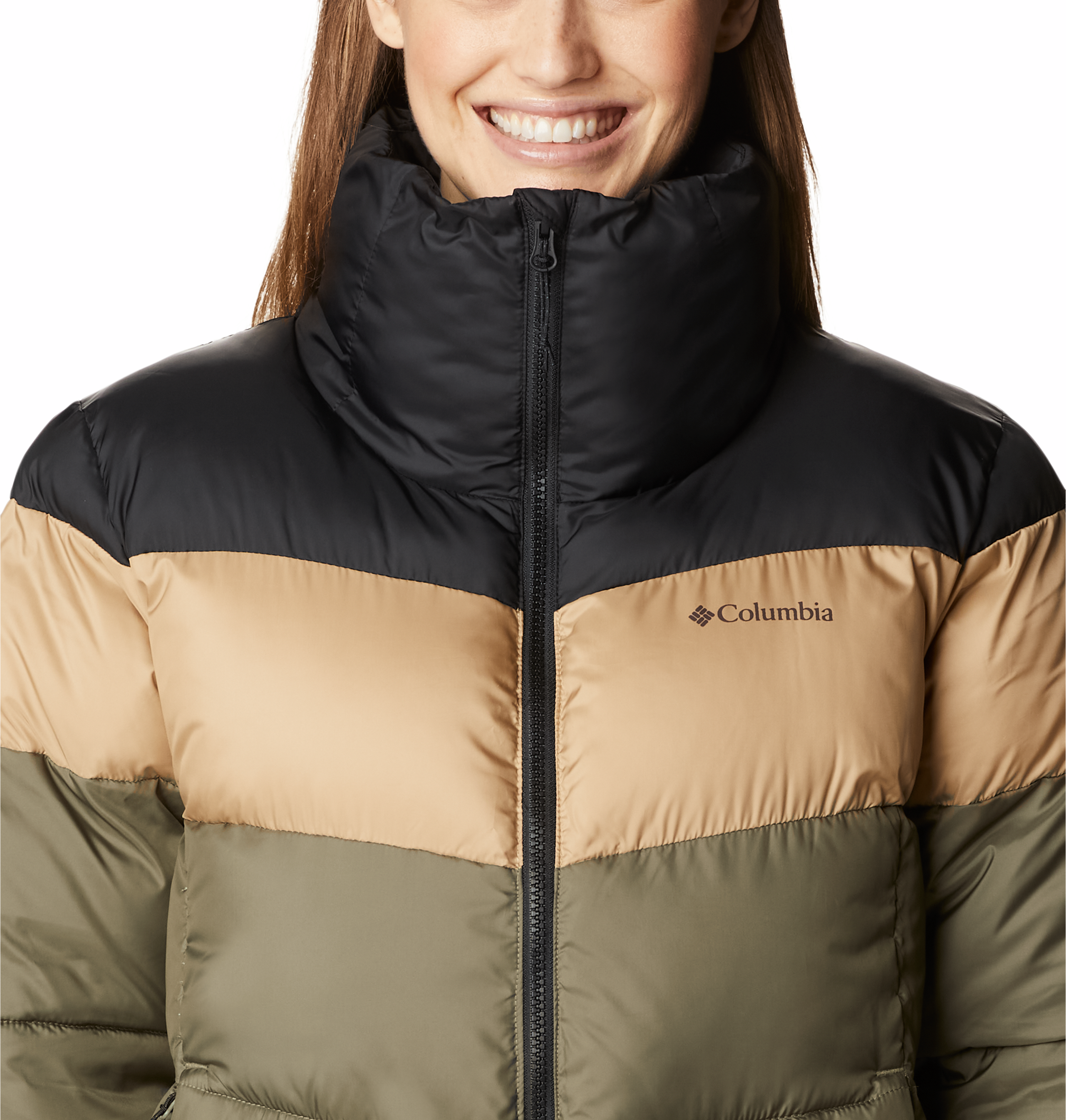 Columbia W Puffect Color Blocked Jacket | Columbia | Portwest Ireland