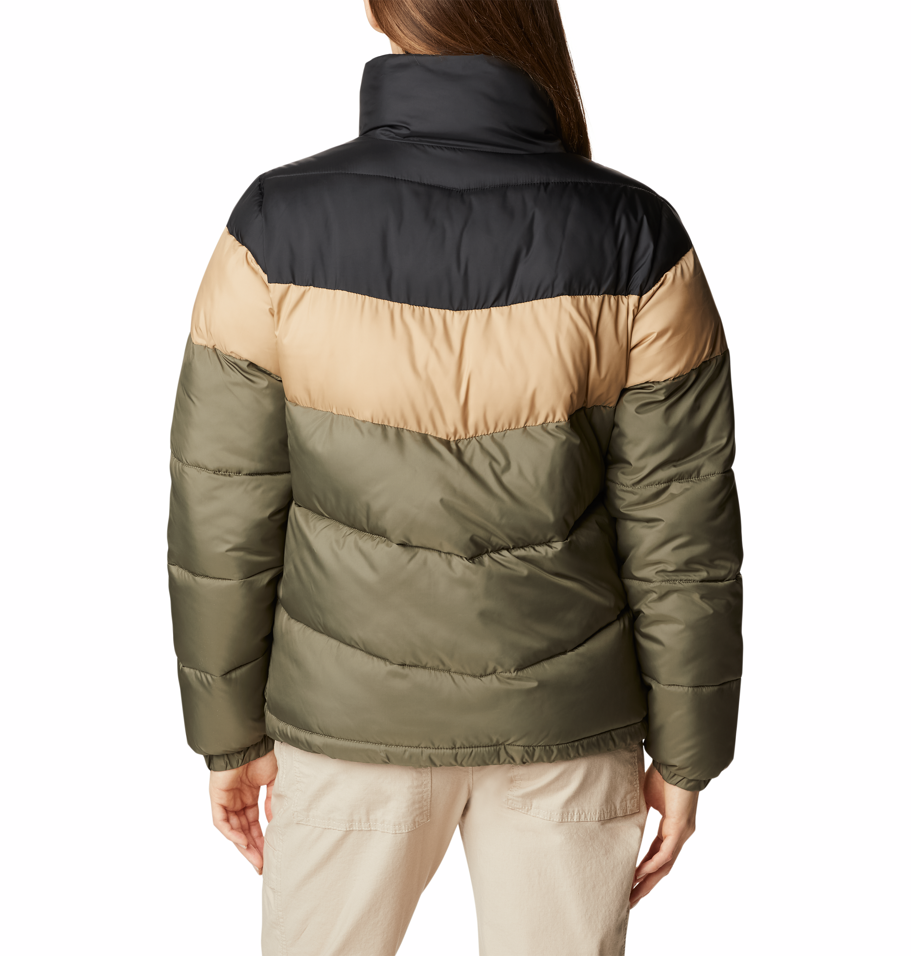 Columbia W Puffect Color Blocked Jacket | Columbia | Portwest Ireland