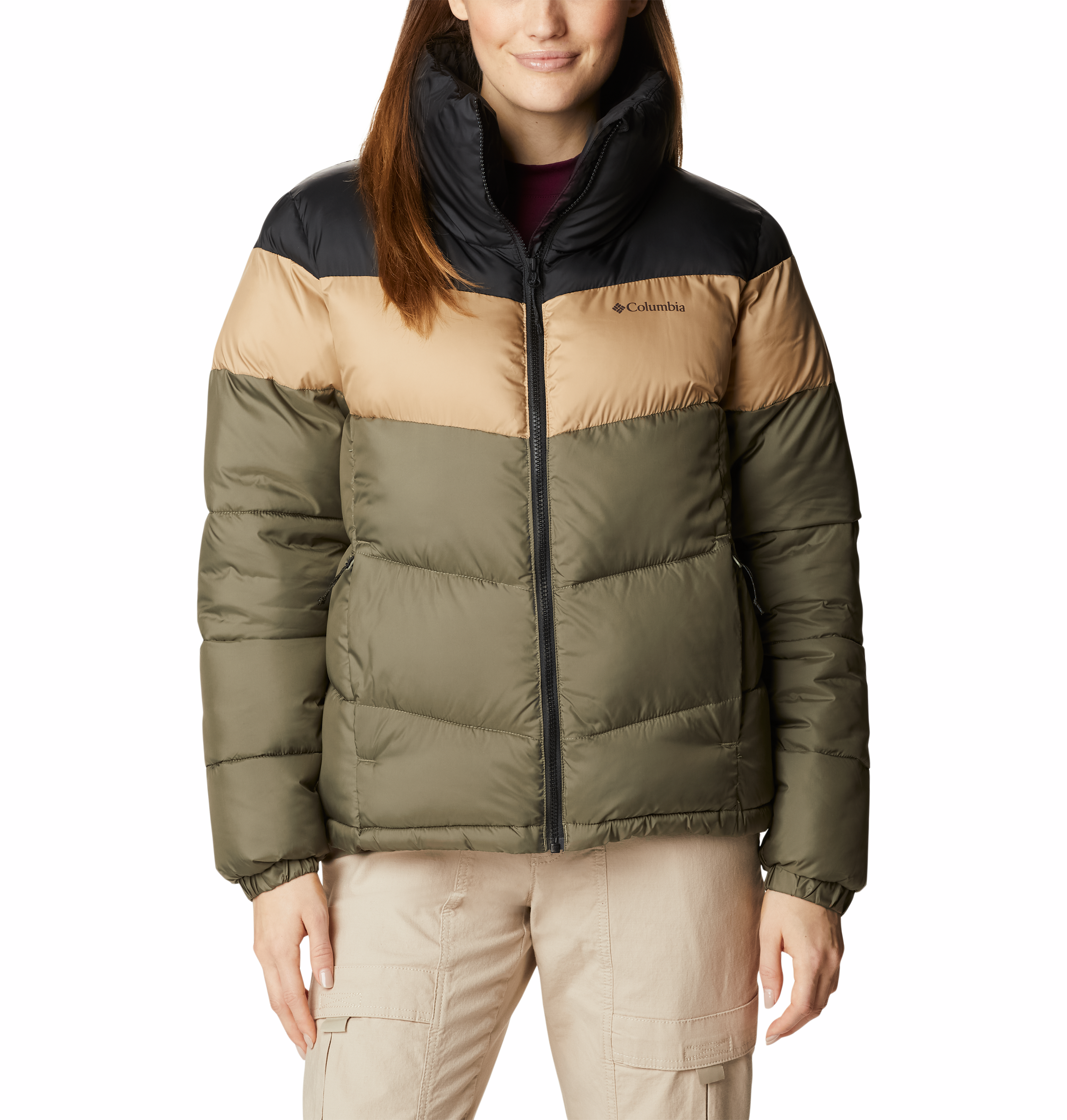 Columbia W Puffect Color Blocked Jacket | Columbia | Portwest Ireland