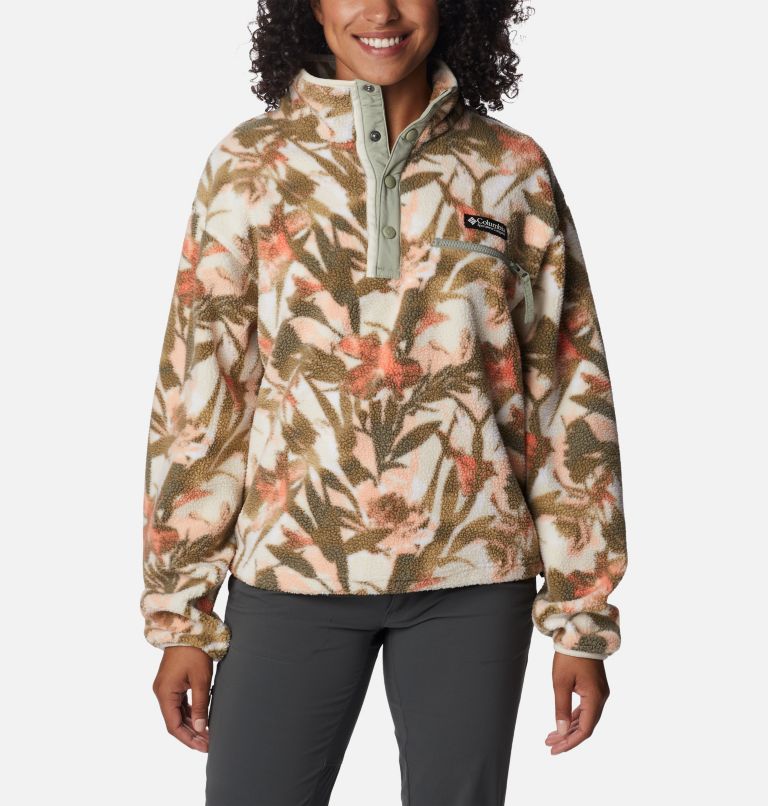 Columbia Womens Helvetia Cropped Half Snap | COLUMBIA | Portwest - The Outdoor Shop