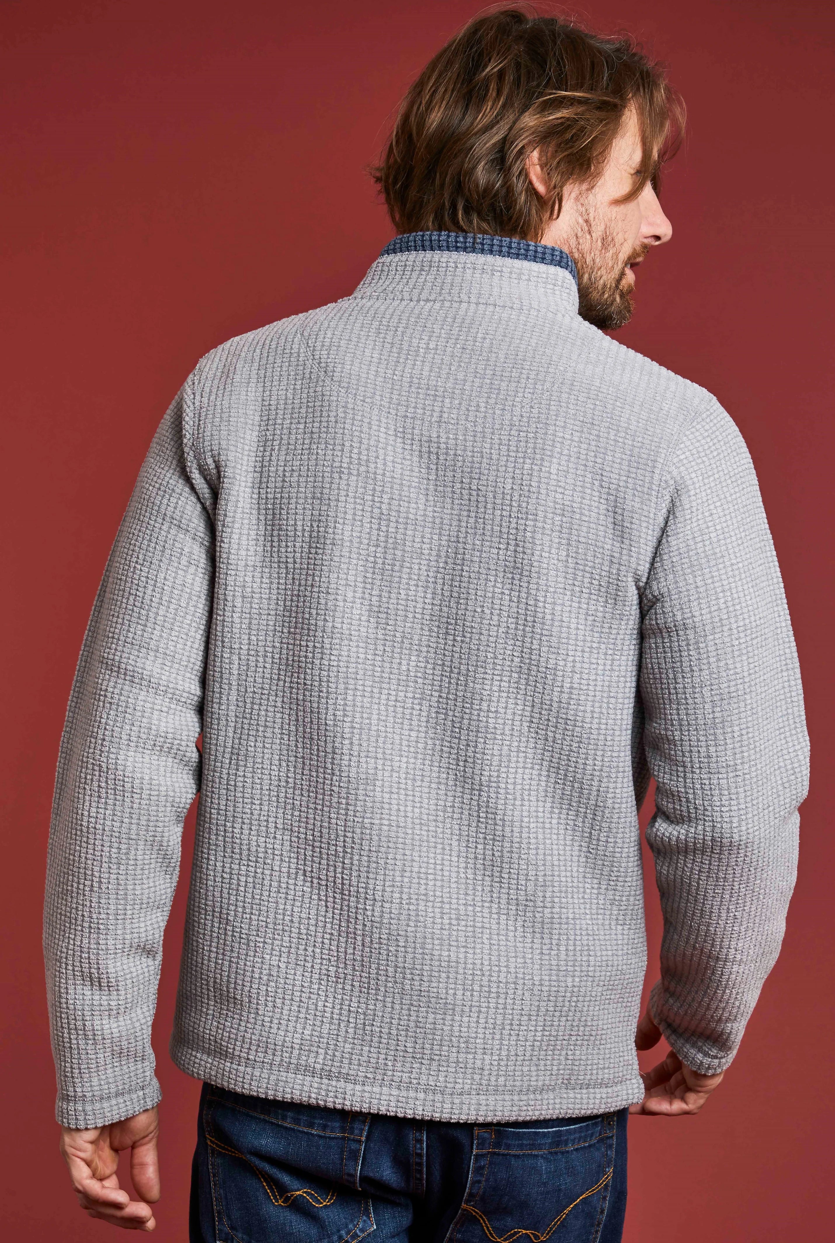WEIRD FISH NEWARK 1/4 ZIP GRID FLEECE | WEIRD FISH | Portwest Ireland