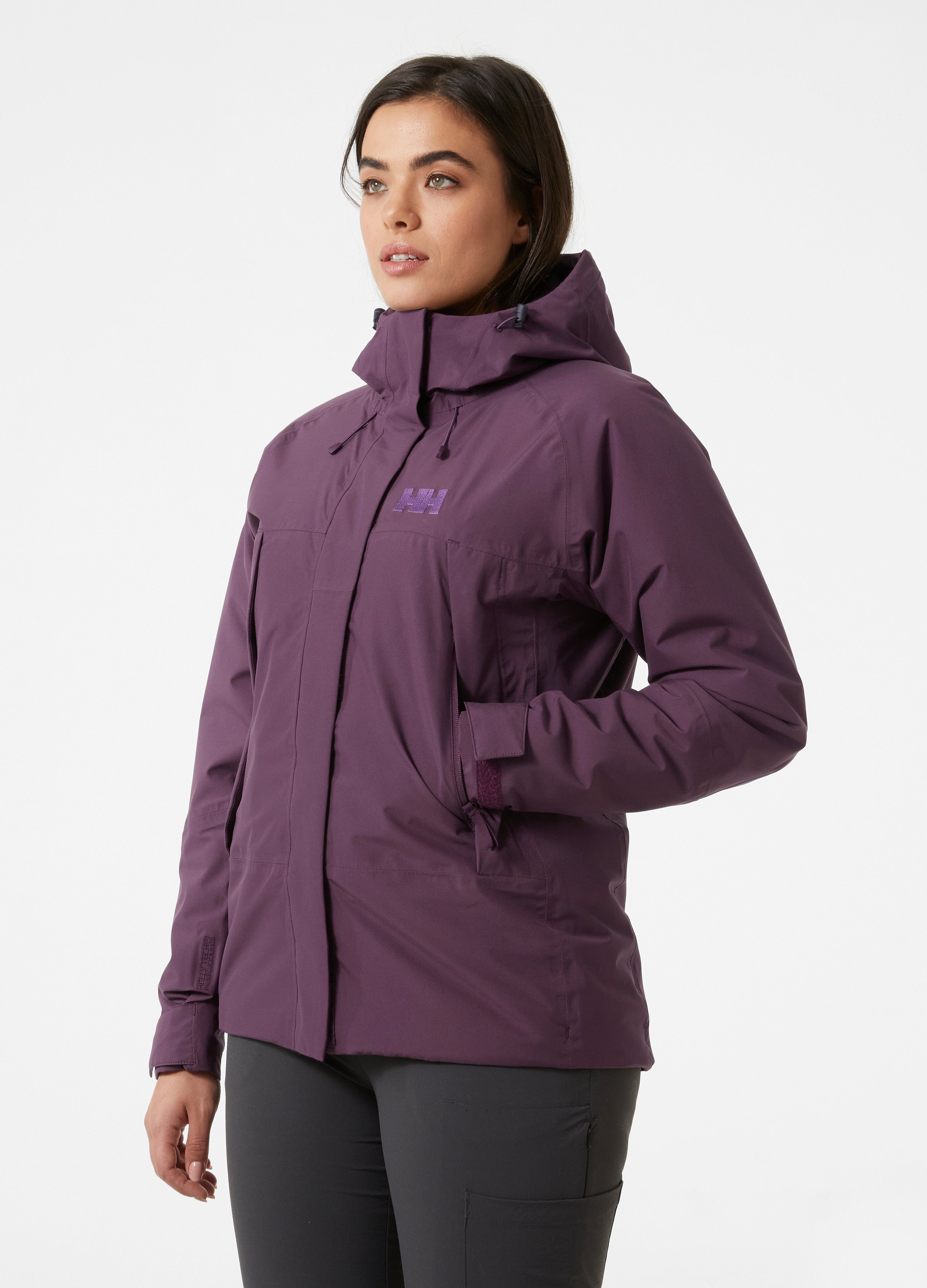 Purple helly hansen jacket 2025