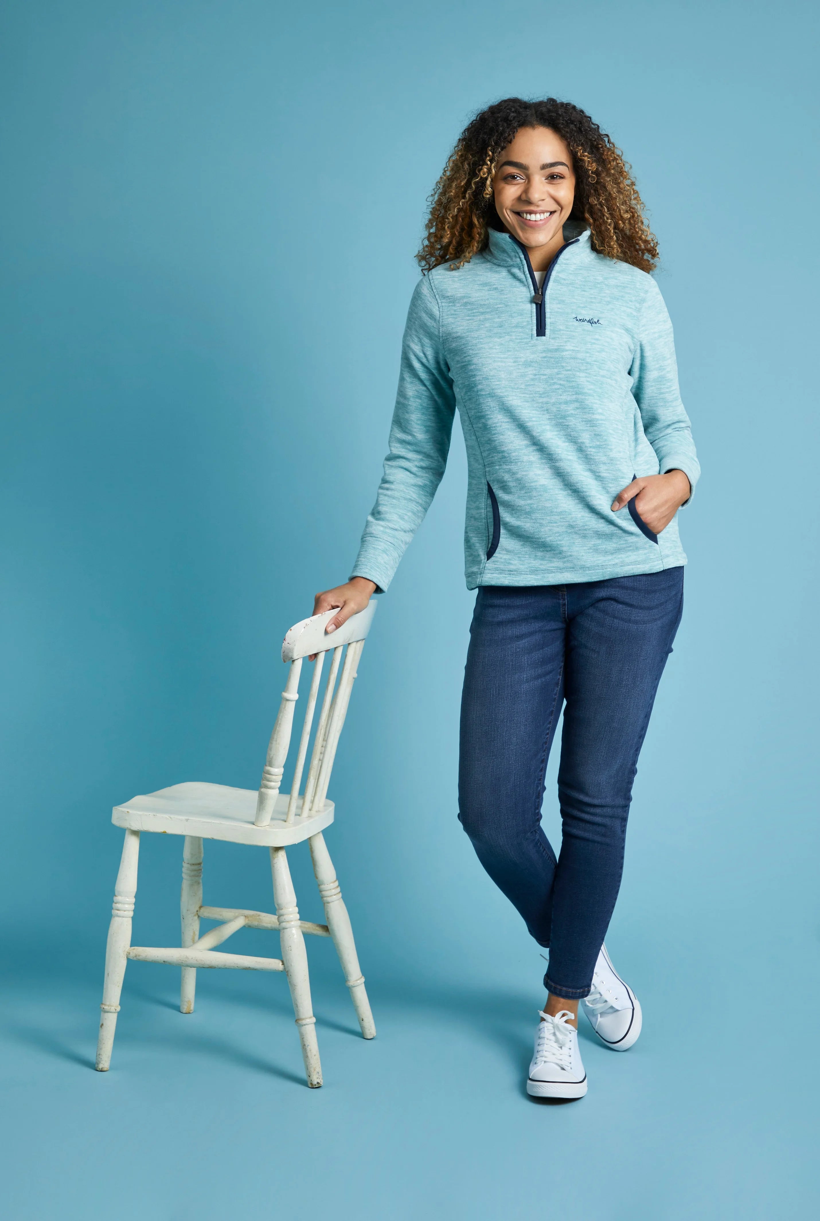 Weird Fish Nancy 1 4 Zip Eco Fleece Portwest The Outdoor Shop