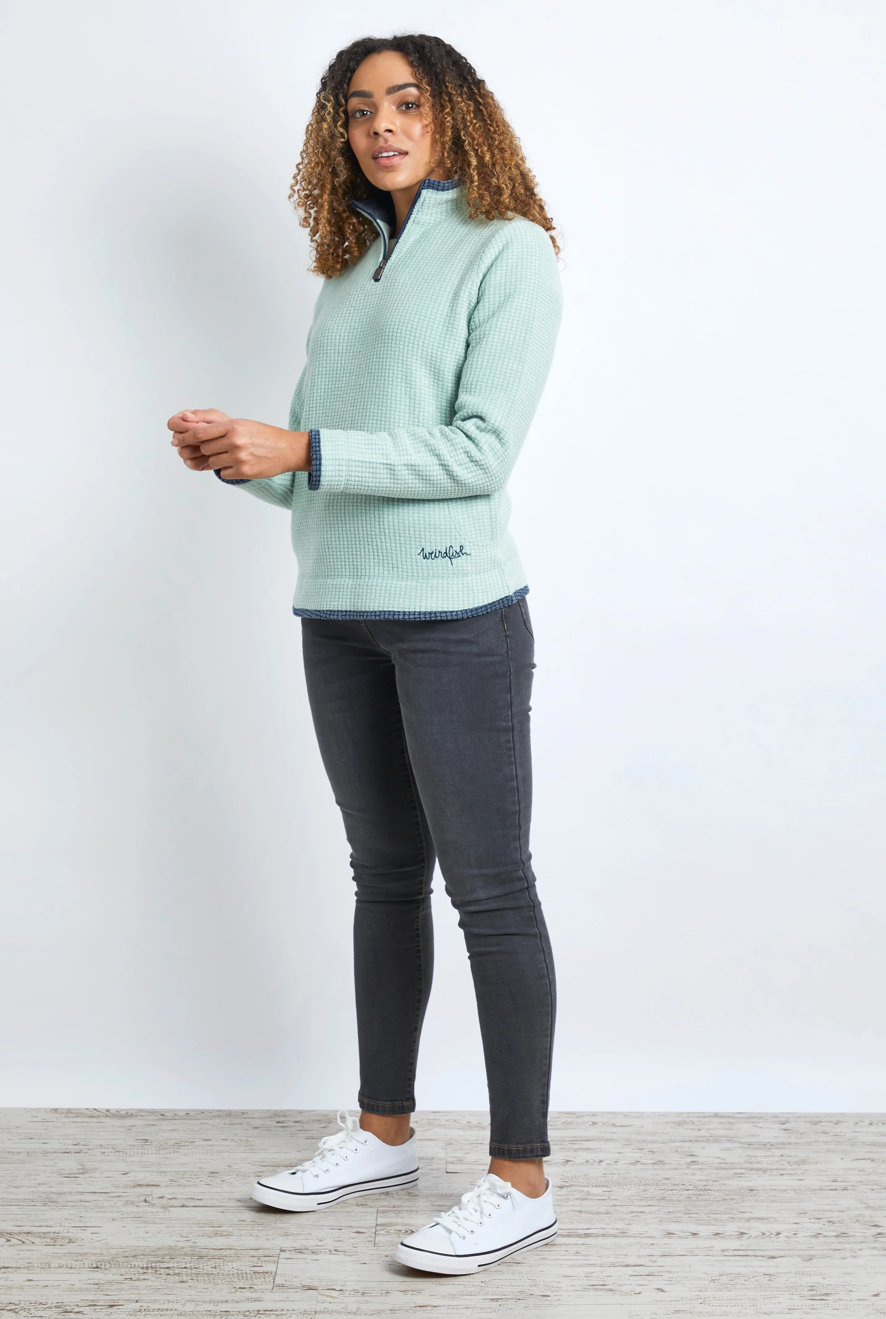 WEIRD FISH BEYONCE 1/4 ZIP GRID FLEECE | WEIRD FISH | Portwest Ireland