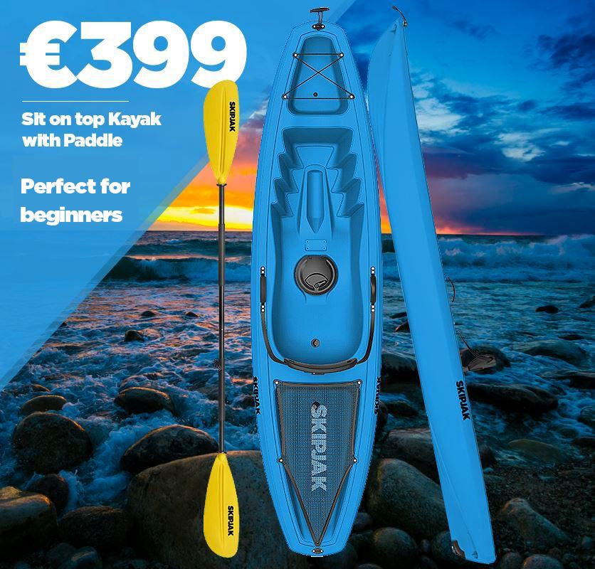 Skipjak Sit On Top Kayak | Lakeland Kayaks | Portwest - The Outdoor Shop