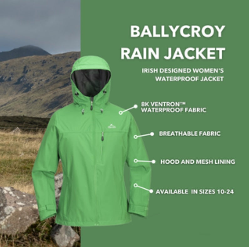 PORTWEST WOMENS BALLYCROY RAIN JACKET | PORTWEST | Portwest Ireland
