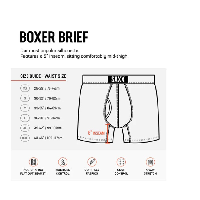 Saxx Light Compression Mesh Boxer Briefs