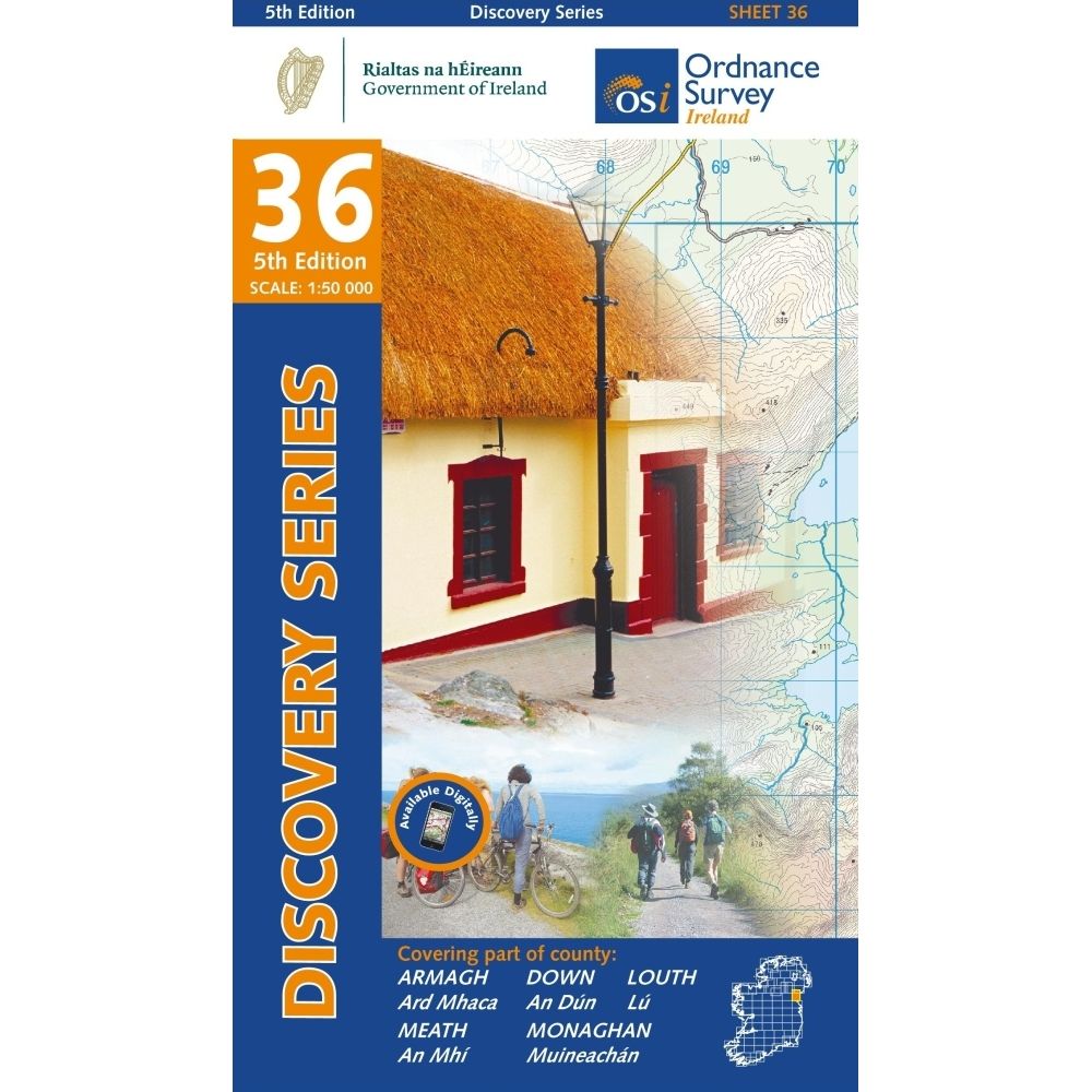Discovery Series Map - Ordnance Survey Maps OSI | Ordnance Survey Ireland | Portwest Ireland