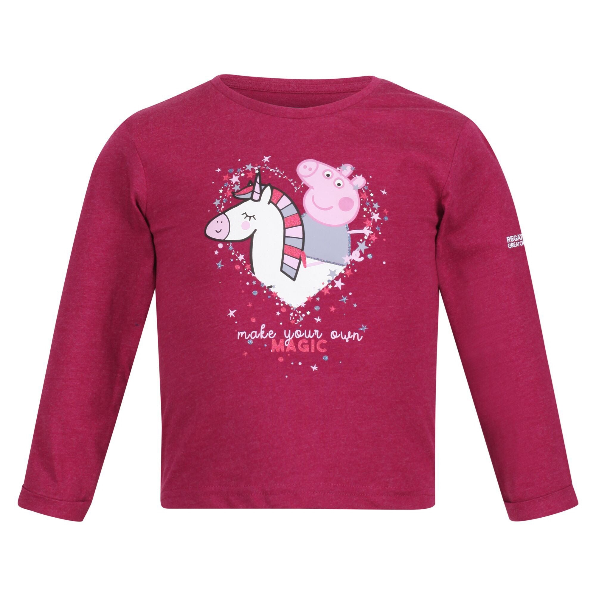 Regatta Peppa Pig Long Sleeve Graphic Tee | REGATTA | Portwest Ireland