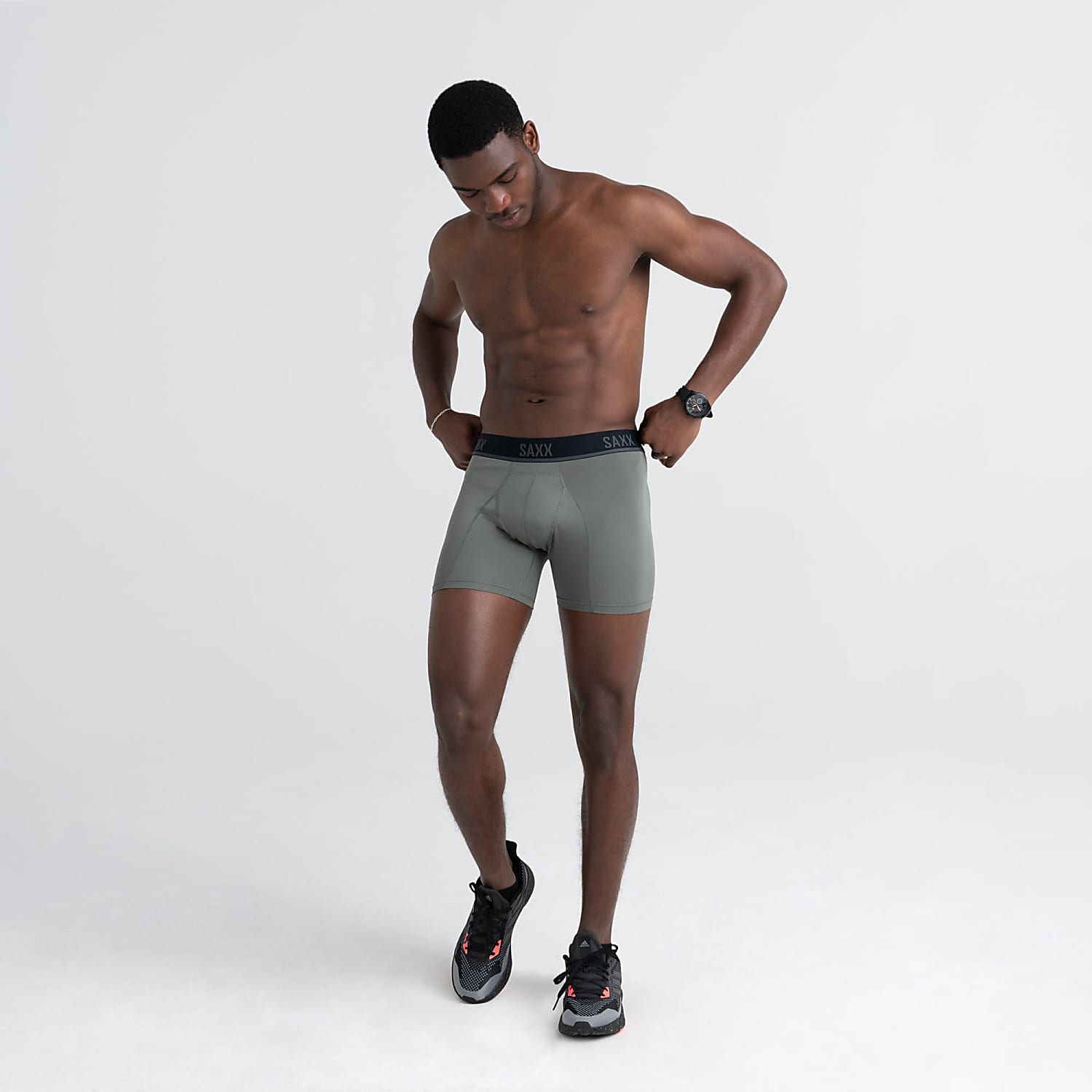 Saxx Kinetic Light Compression Mesh Boxer Briefs | Saxx | Portwest - The Outdoor Shop