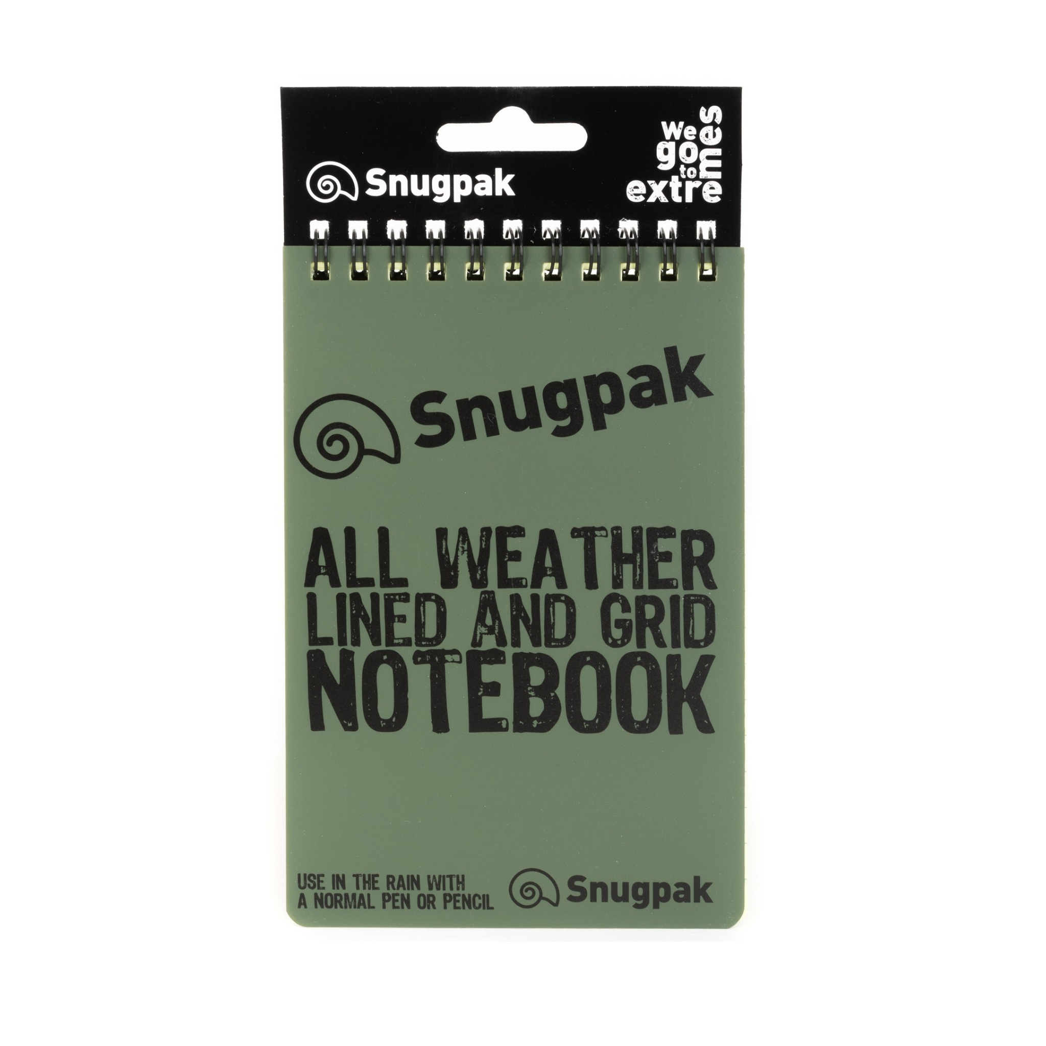 Snugpak Water Resistant Notebook | Snugpak | Portwest - The Outdoor Shop