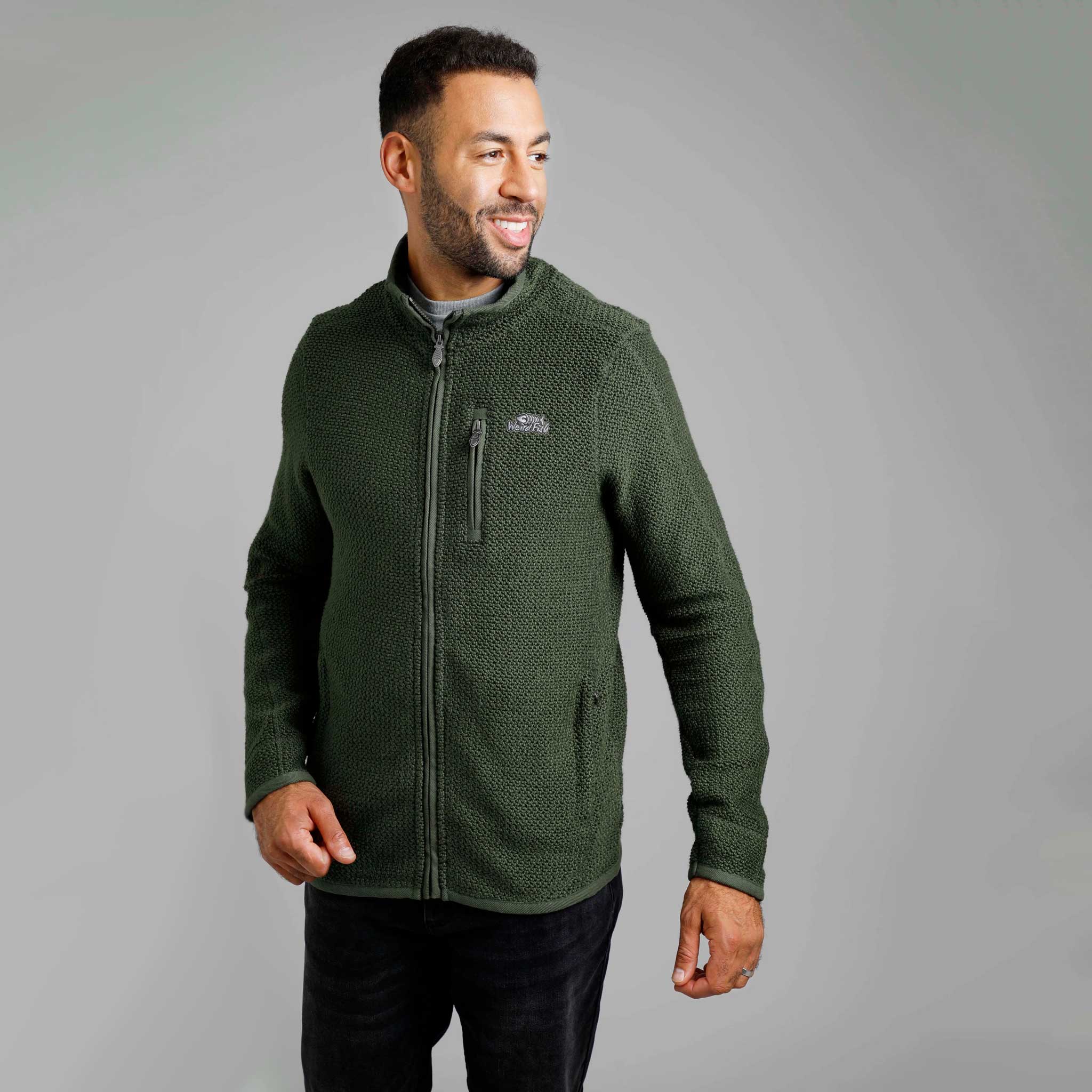 Weird Fish Transom Full Zip Macaroni Mens Fleece | Weird Fish | Portwest Ireland