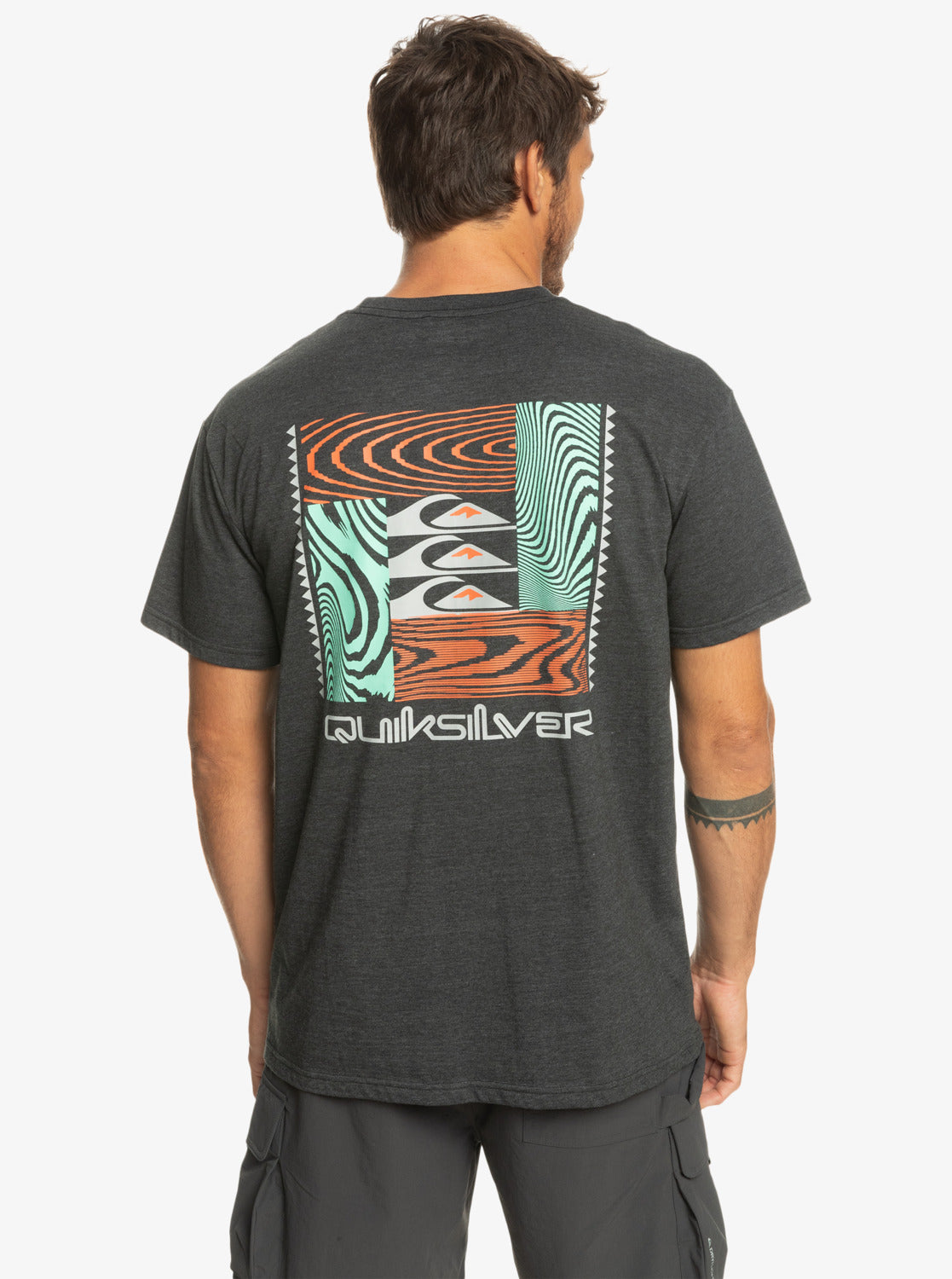Quiksilver Mens Warped Patterns T-Shirt | Quiksilver | Portwest - The Outdoor Shop