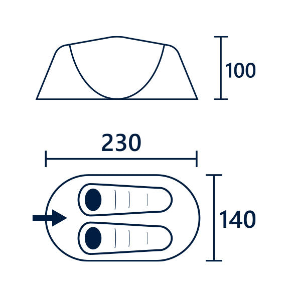 Fota 200 Pop Up Tent | Rock+River | Portwest Ireland