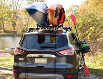 Skipjak Twin Adjustable J-Bars - Roof Rack System | Lakeland Kayaks | Portwest - The Outdoor Shop